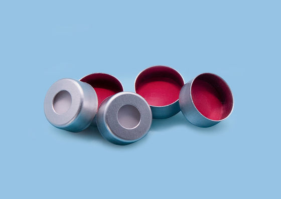 Kaca Bening Tanpa Bau Tahan Udara 13mm Autosampler Silicone Septa