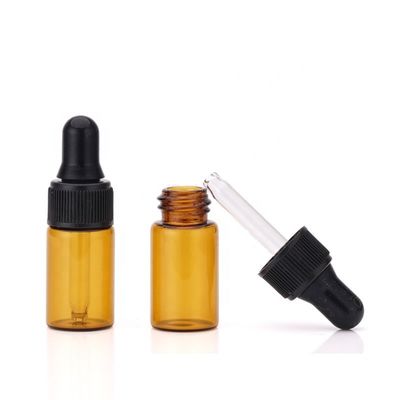 Silica Gel Glass Dropper Vial