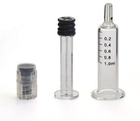 Jarum Suntik Kaca 3ml Straight Edge Medical Shockproof