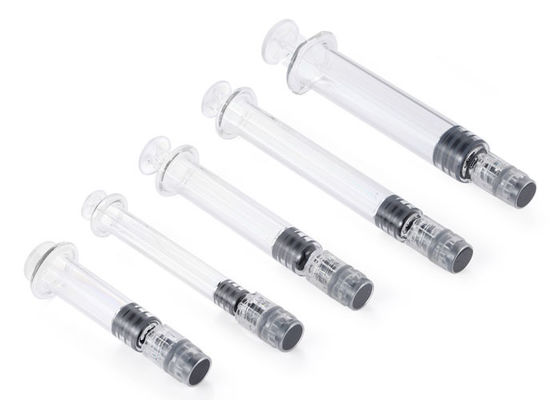 Kedap Udara 27G Staked Niddle ID8.65 THC 5cc Syringe Kaca