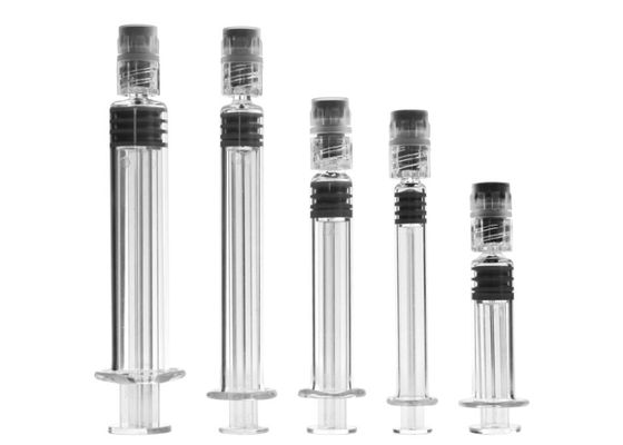 Oil Concentrates 0.5ml Borosilicate Glass Syringe Kedap Udara