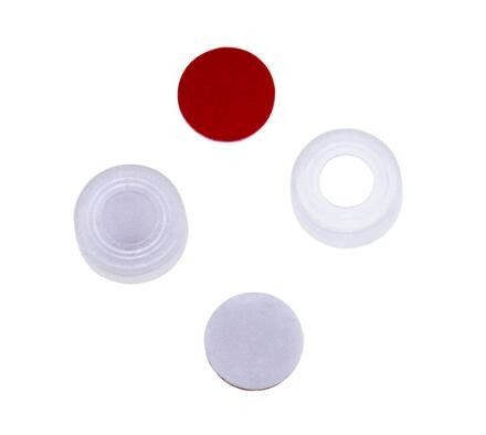 Mengurangi Kontaminasi 11mm Autoclavable Pre Slit Vial Septa