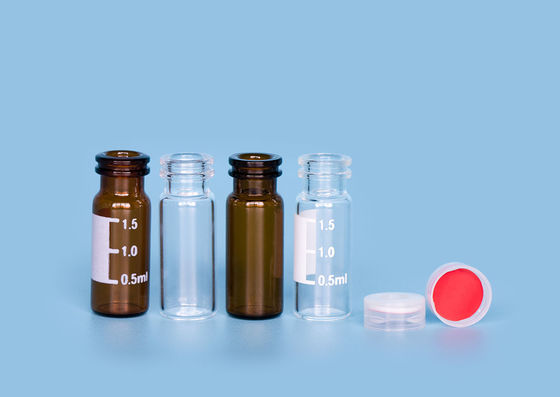 Hindari Kerusakan Amber 1.5ml Half Dram Snap Top Vial