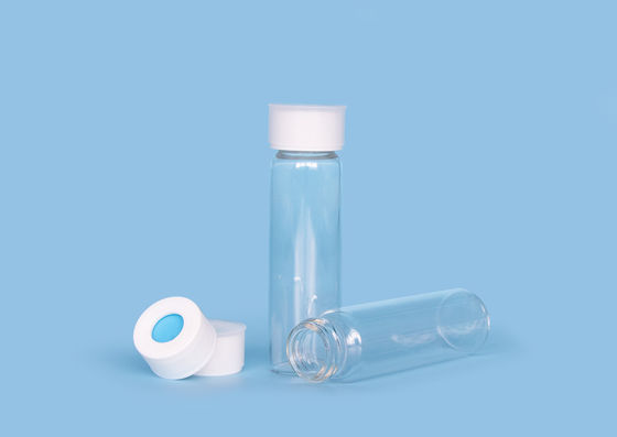 Perlindungan UV Tubular Transparan Botol Kaca GPI 40ml