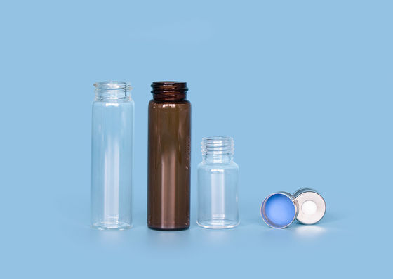 Acidproof PE septum 10 dram Glass Screw Top Vials