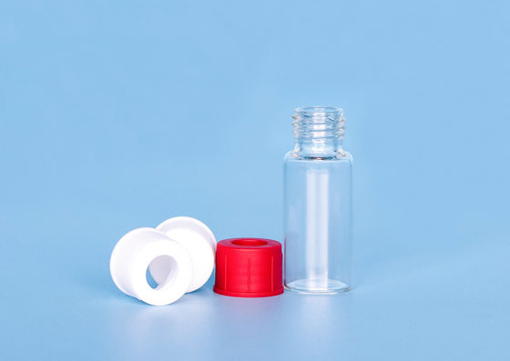 Clear Tranpatant Autosampler 5 Dram ND24 Glass Sample Vials